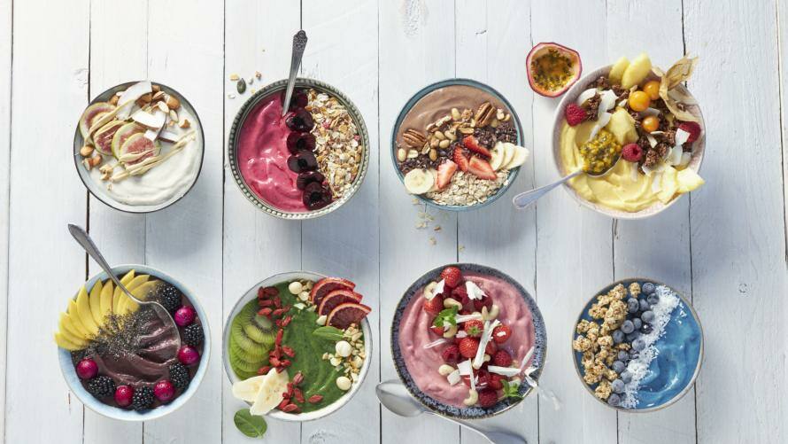 Smoothie-Bowl-Variationen