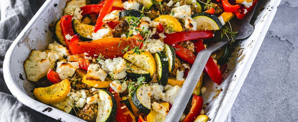 Auflauf in einer Form