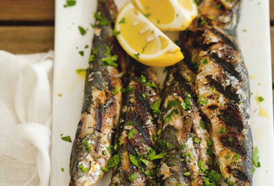 Marinierte Sardinen vom Grill