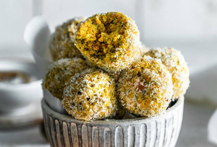 Möhren-Kokos-Bällchen