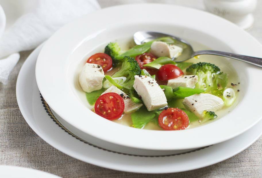 Schneller Hühnereintopf