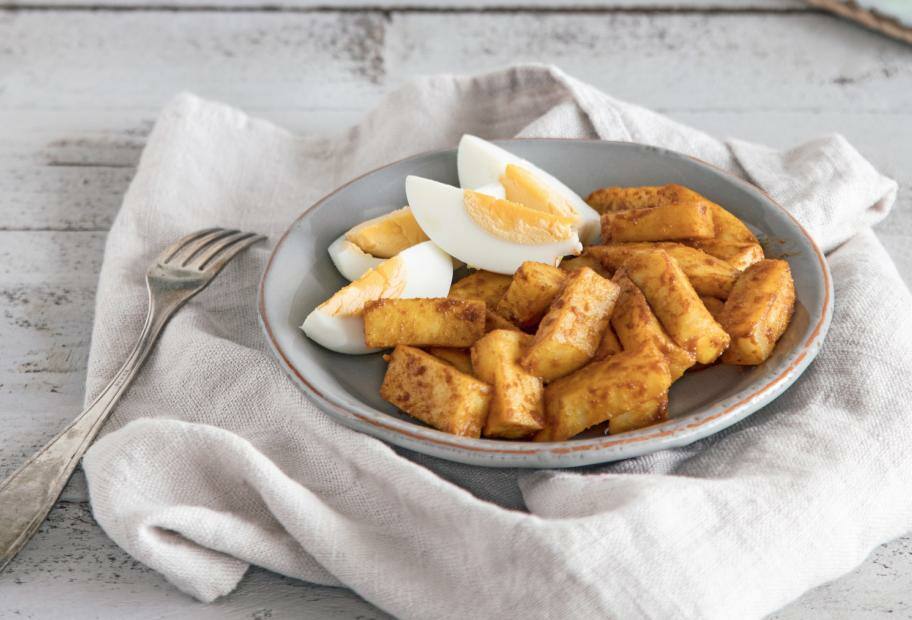 Selleriestifte mit orientalischer Currymarinade