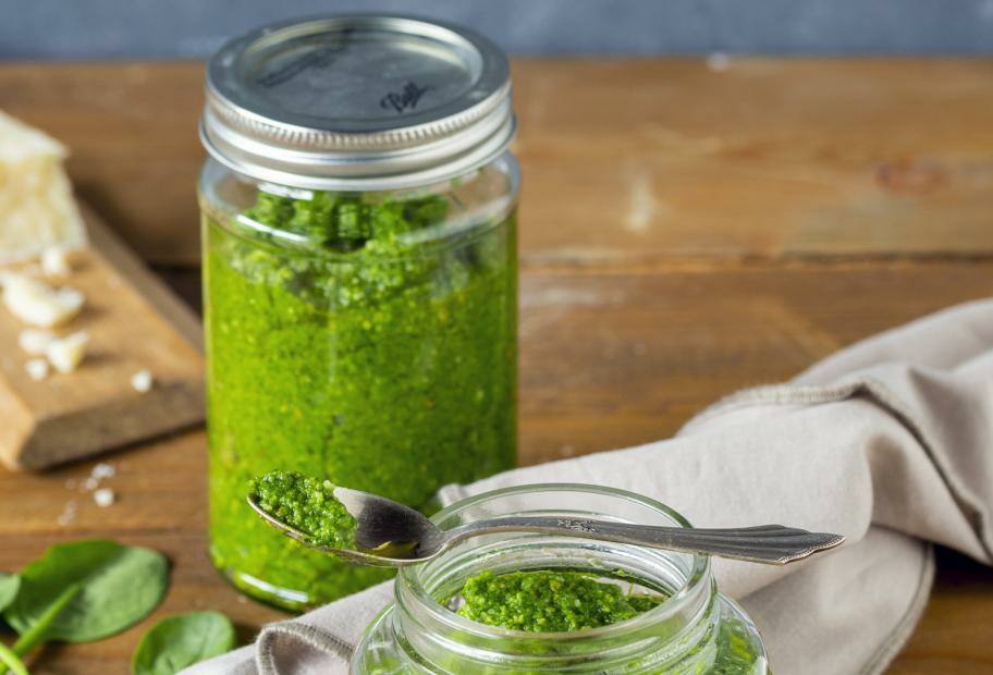 Spinat-Pesto