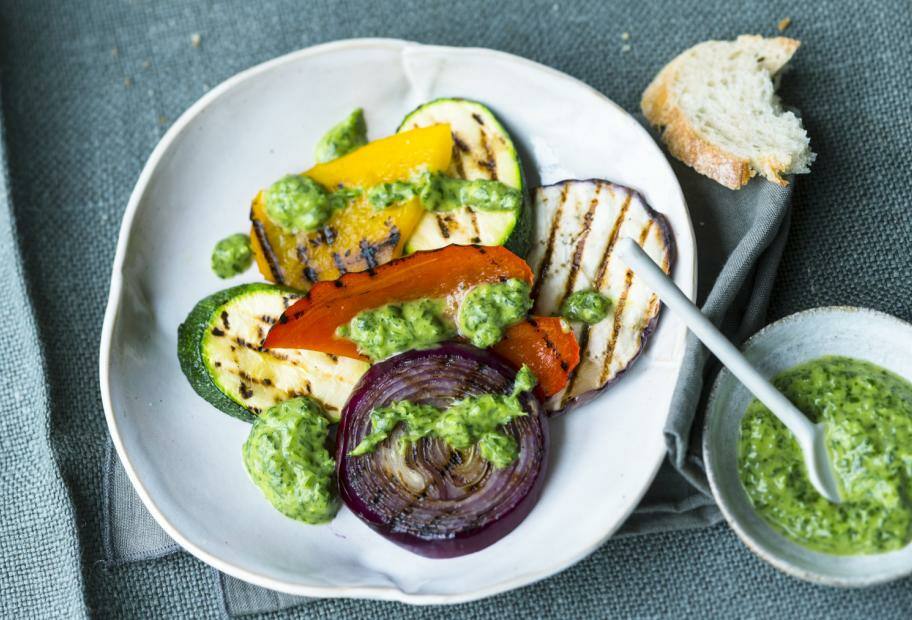 Grillgemüse mit Mojo verde