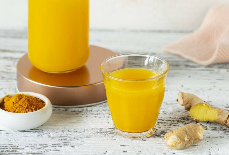 Power-Shot mit Ingwer und Kurkuma
