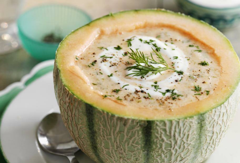 Kalte Melonensuppe mit Ingwer | Lowcarb.de