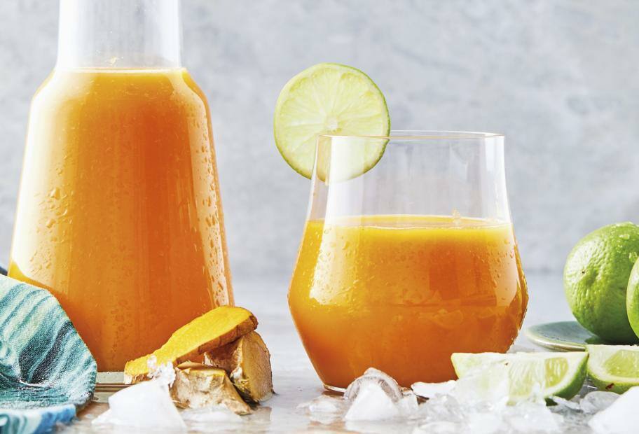 Karotten-Ingwer-Smoothie mit Kurkuma
