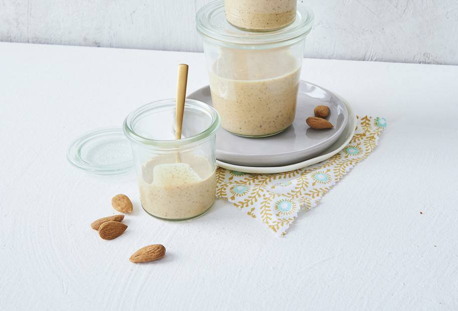 Selbstgemachtes Mandelmus