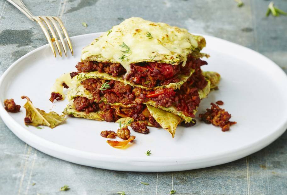 Zucchininudel-Lasagne