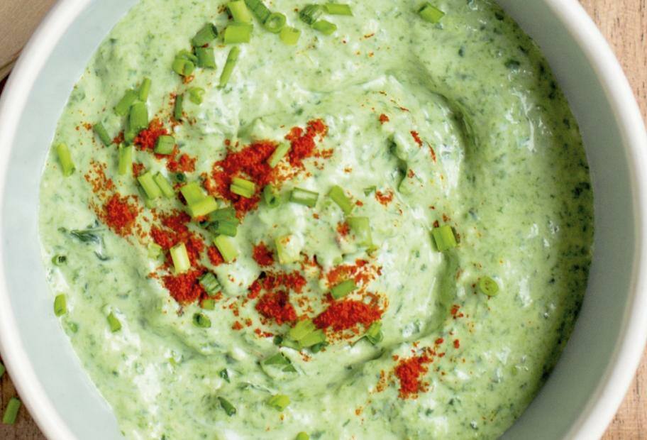 Spinat-Obatzda mit Camembert