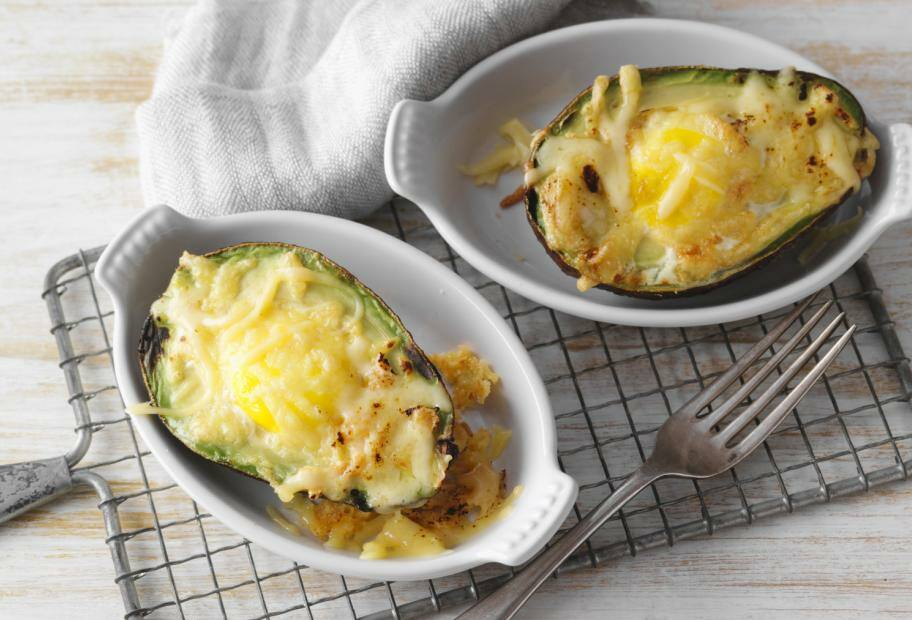Überbackene Avocado