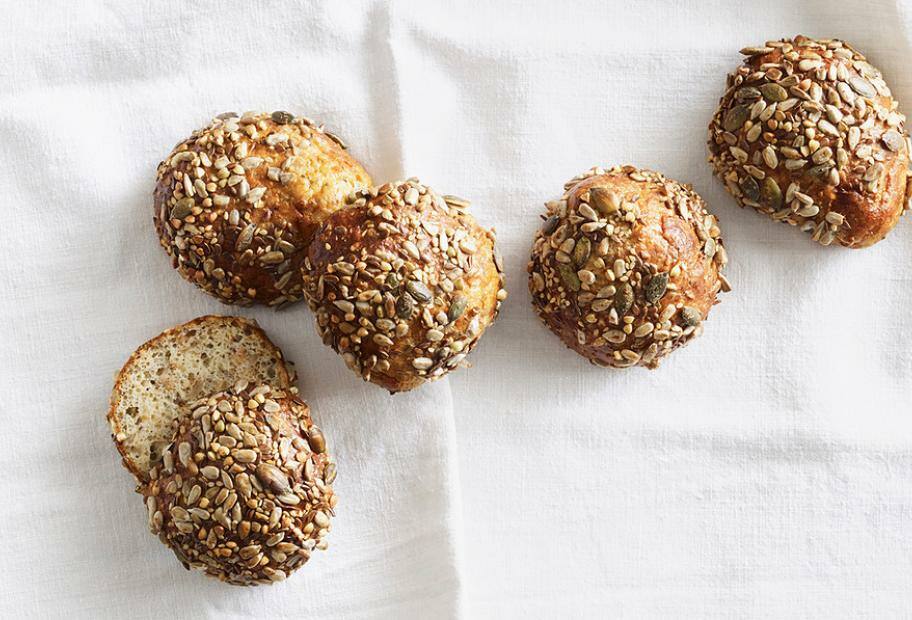 Chia-Quark-Brötchen