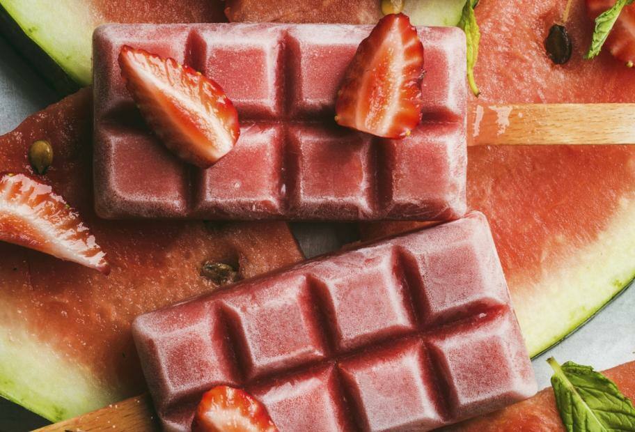 Wassermelonen-Eis