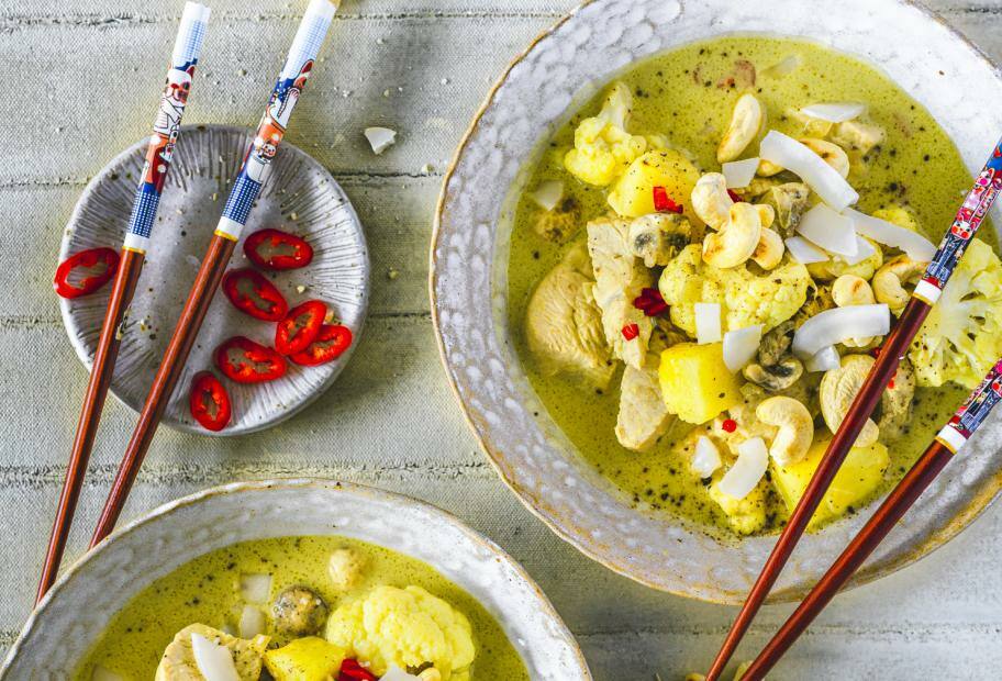 Curry mit Pute und Ananas | Lowcarb.de