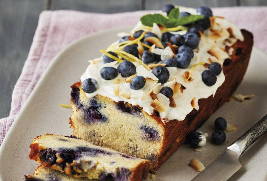 Der beste Blaubeerkuchen ohne Mehl und Zucker