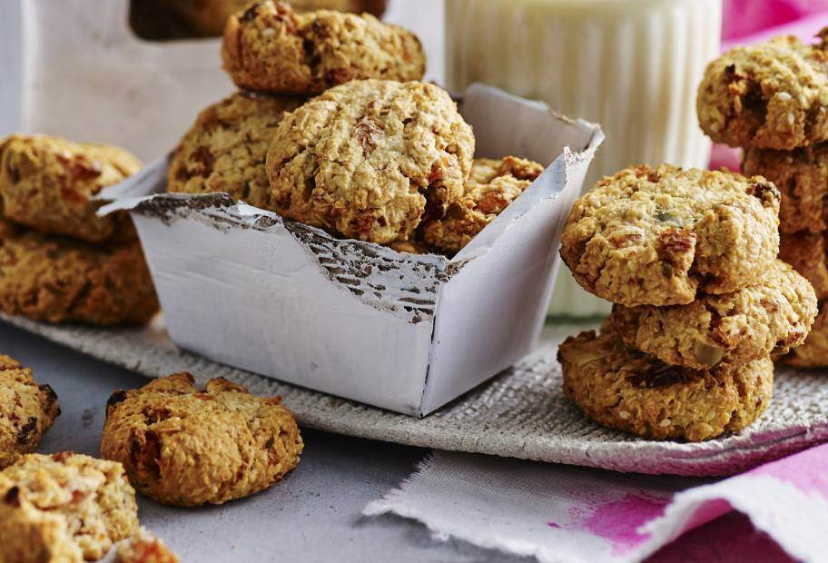 Aprikosen-Müsli-Kekse