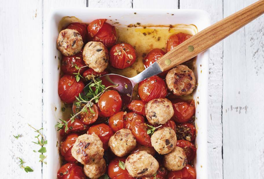 Salsicciabällchen mit Tomaten