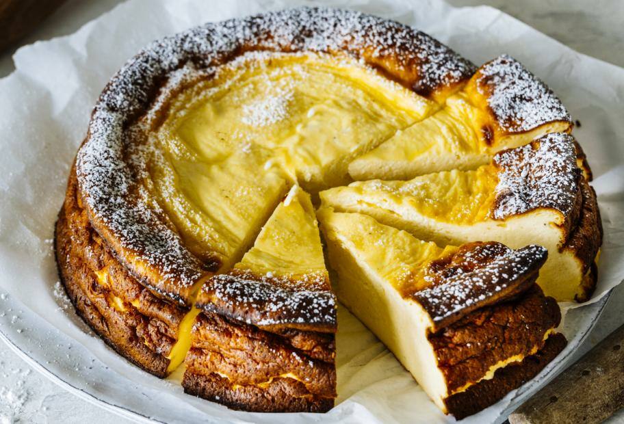 Käsekuchen mit wenig Zutaten