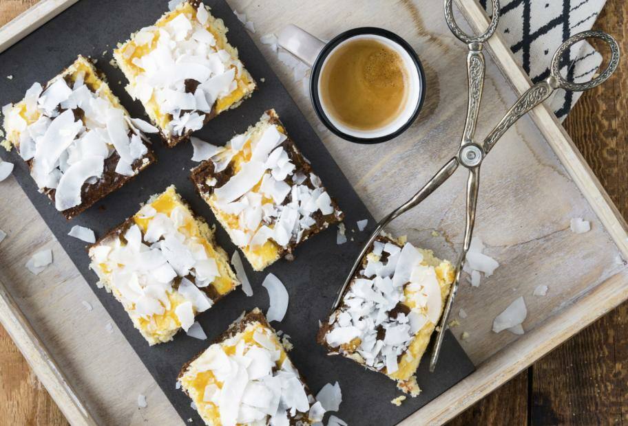 Kokos-Schoko-Schnitten