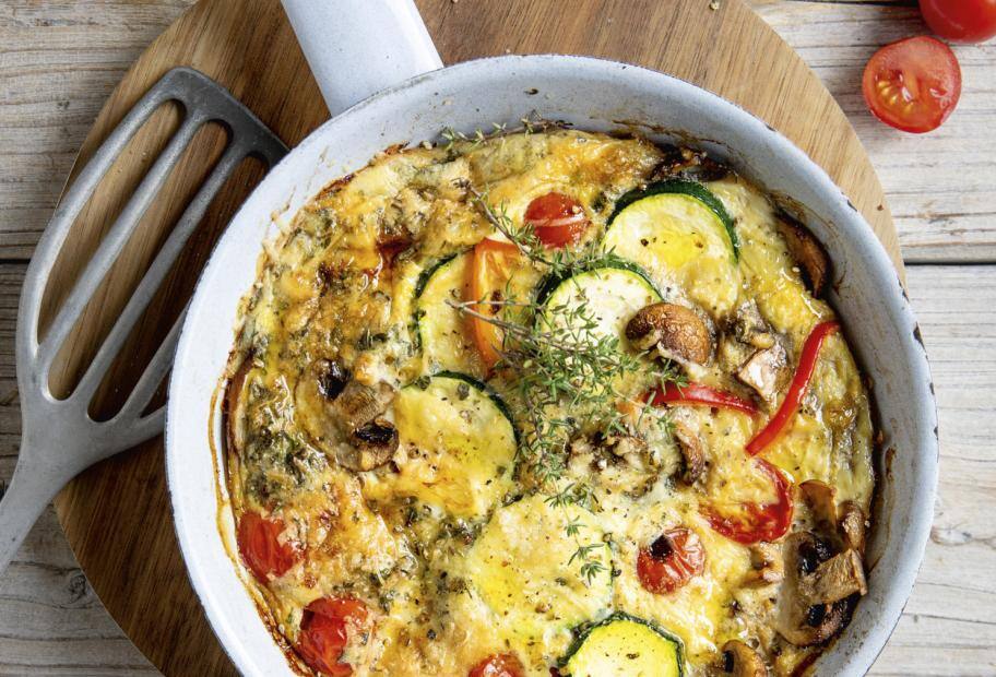 Bunte Gemüse-Frittata