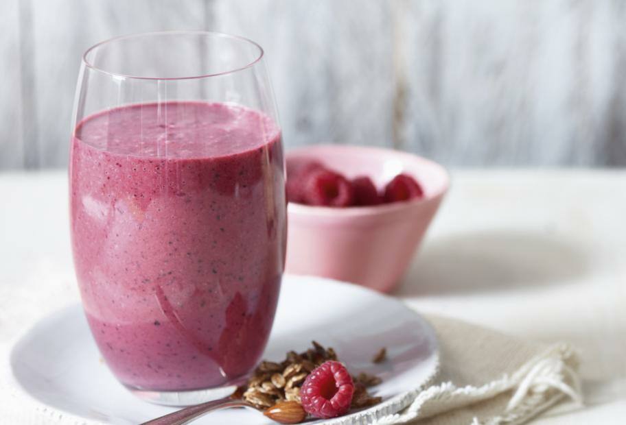 High Protein Beeren-Smoothie