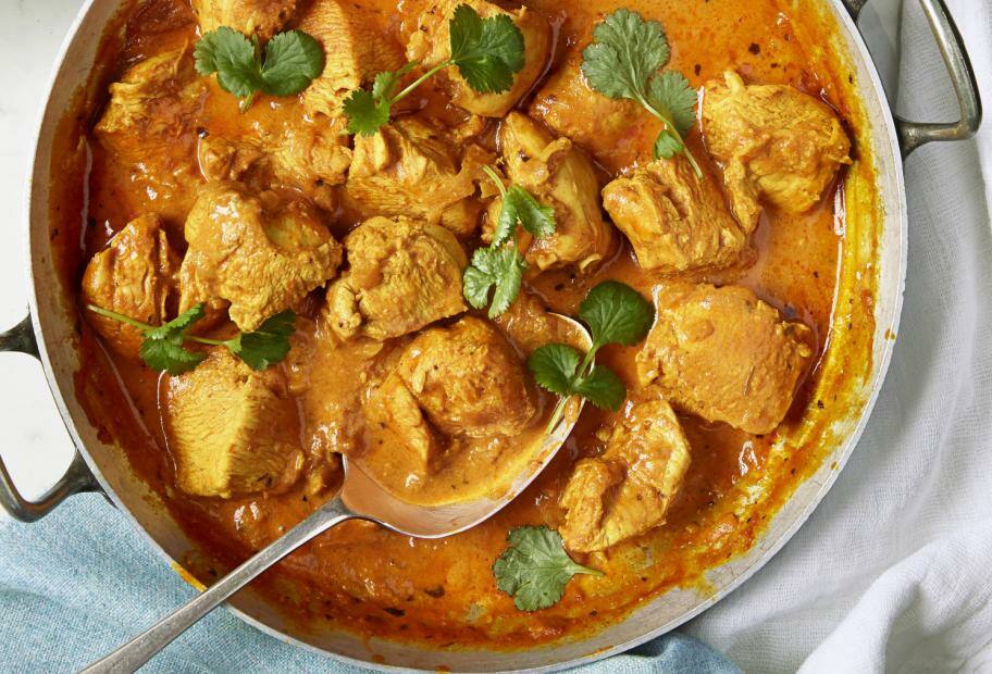 Butter Chicken in Tomaten-Sahne-Sauce