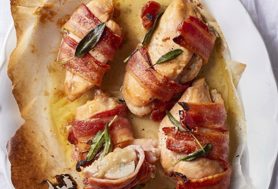 Hähnchenbrust a lá Saltimbocca