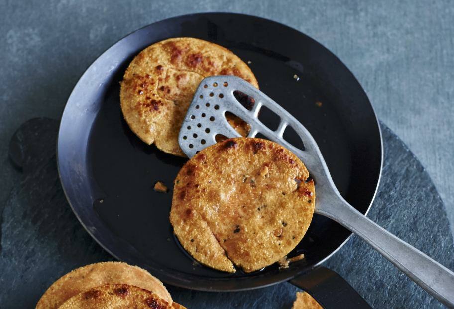 Indische Linsen-Fladen