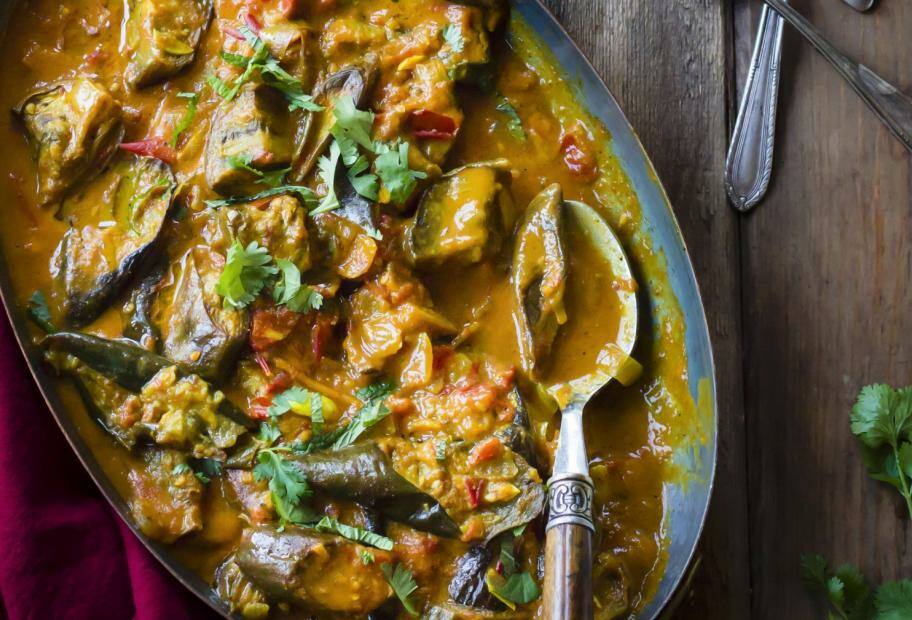 Auberginen-Curry