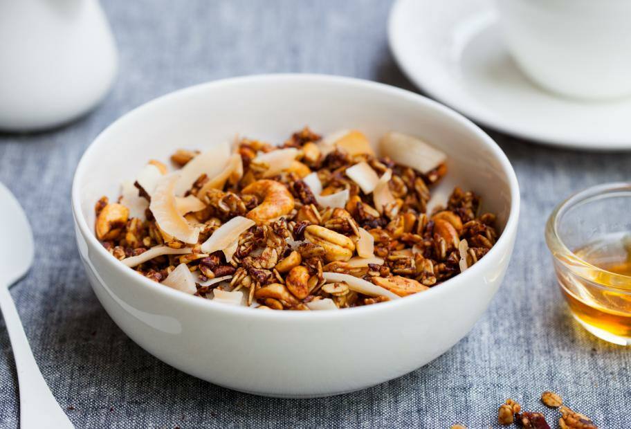 Nuss-Müsli mit Knuspereffekt