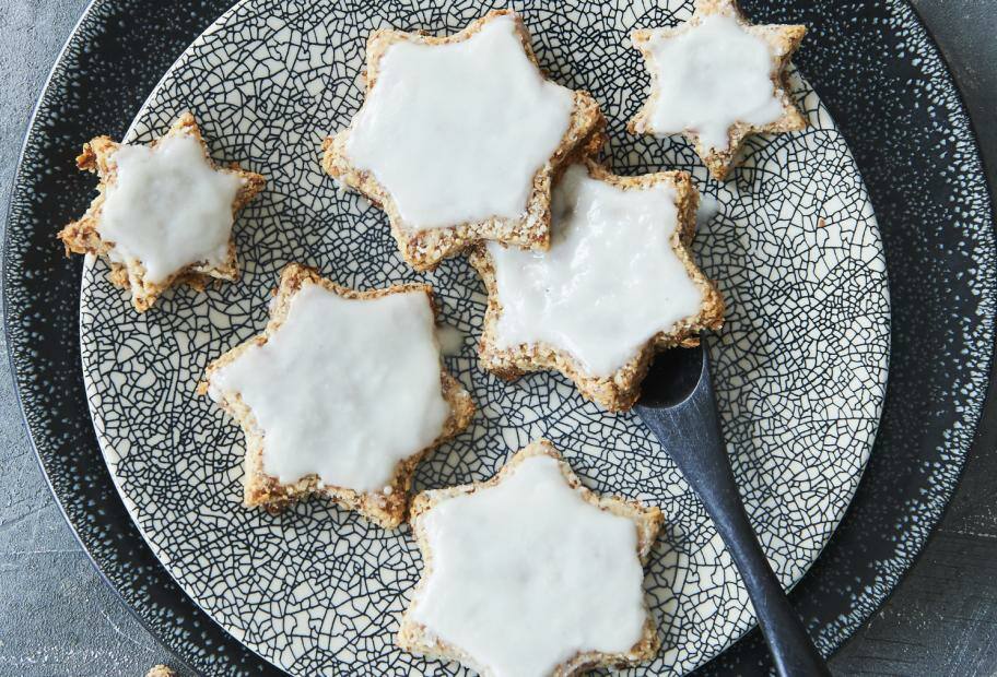 Zauberhafte Zimtsterne - zucker- und mehlfrei
