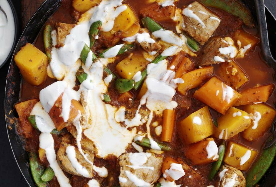 Würziges Puten-Kürbis-Curry