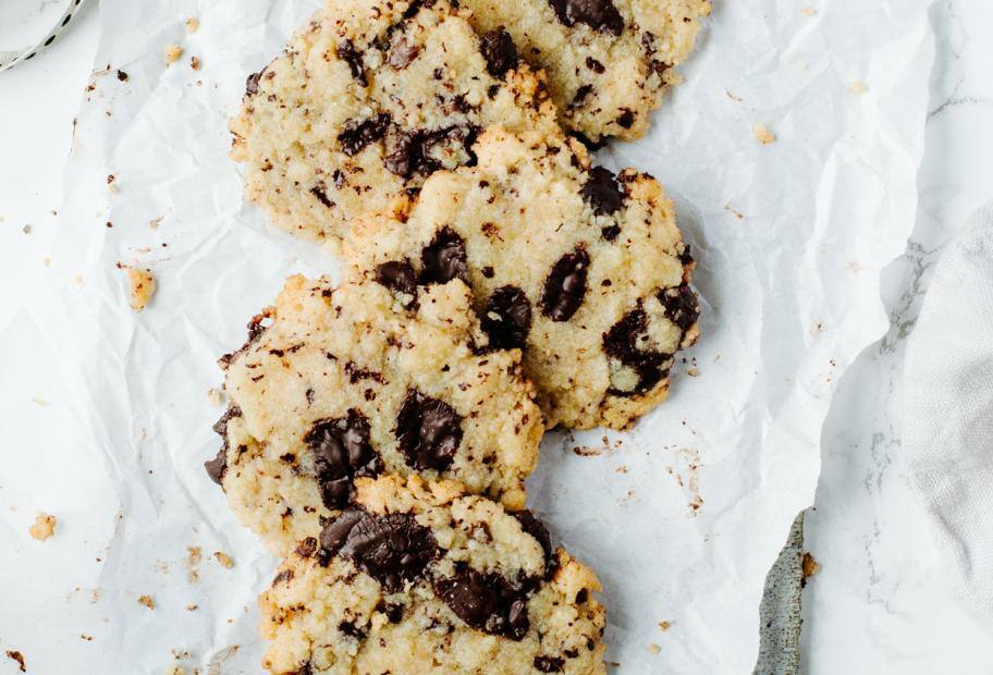 Saftige Mandelmus-Schoko-Plätzchen