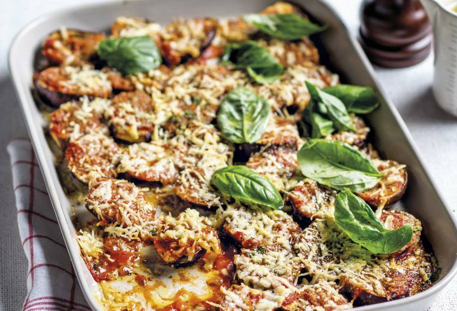 Parmigiana mit Auberginen