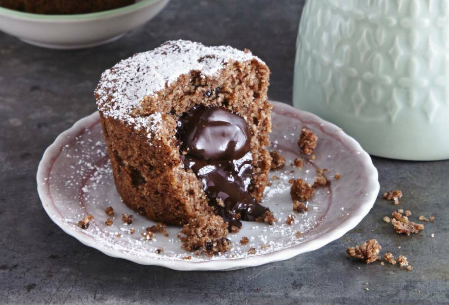 Die besten Lava-Muffins mit flüssigem Schokoladenkern