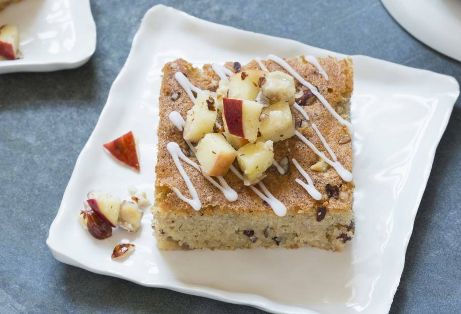 Saftige Blondies ohne Zucker