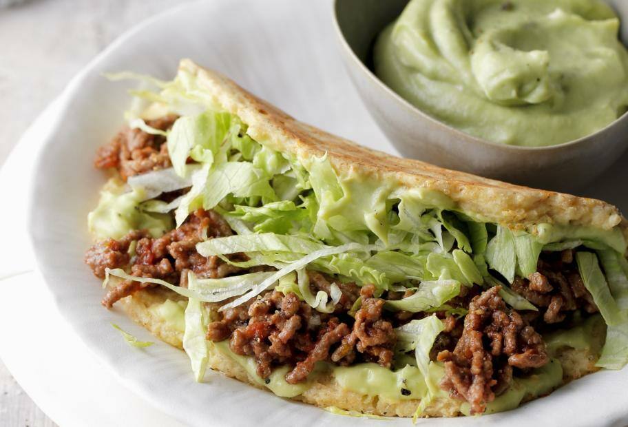 Die besten Kartoffel-Käse-Tortillas mit Hackfleisch und Guacamole