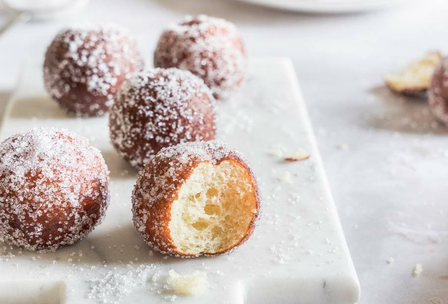 Luftige Quarkbällchen