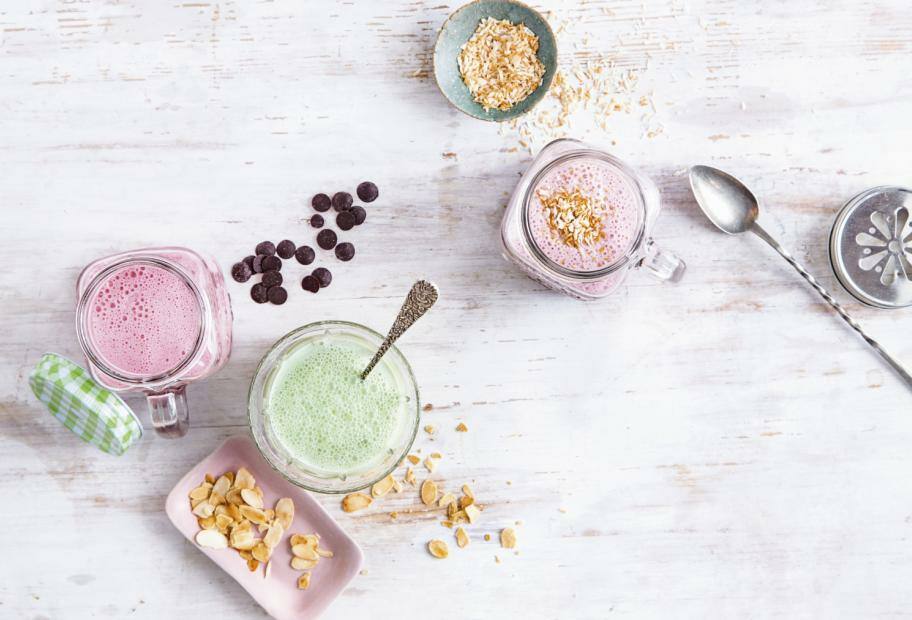 Schoko-Kirsch-Shake mit Skyr