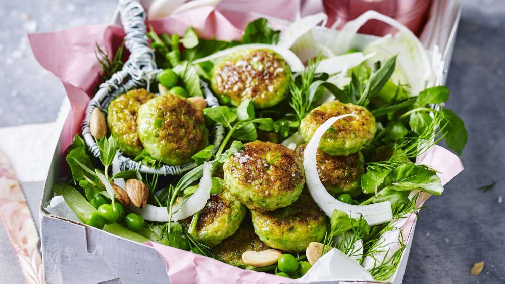 Erbsen-Garnelen-Frikadellen | Lowcarb.de