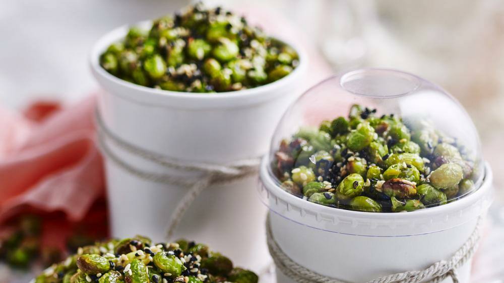 Geröstete Edamame der beste Low CarbSnack