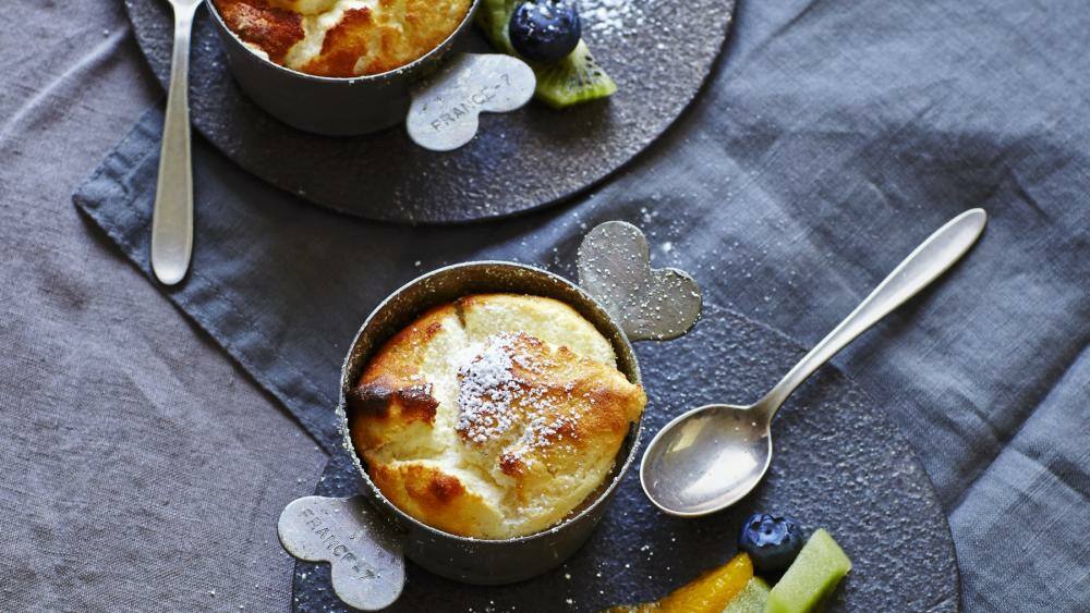 Quarksoufflé mit Früchten | Lowcarb.de