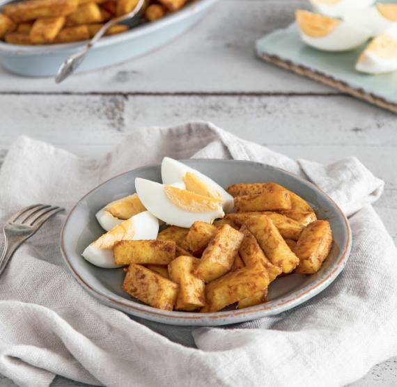 Selleriestifte mit orientalischer Currymarinade