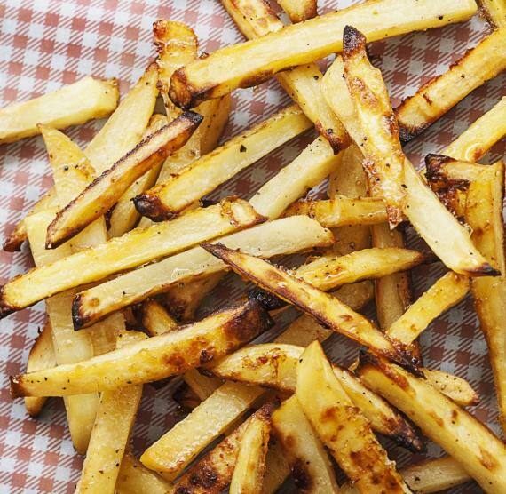 Gemüse-Pommes aus Pastinaken