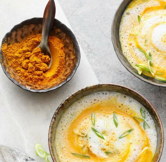 Mörensuppe mit Ingwer