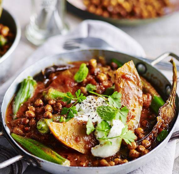 Gemüse in einer Tajine