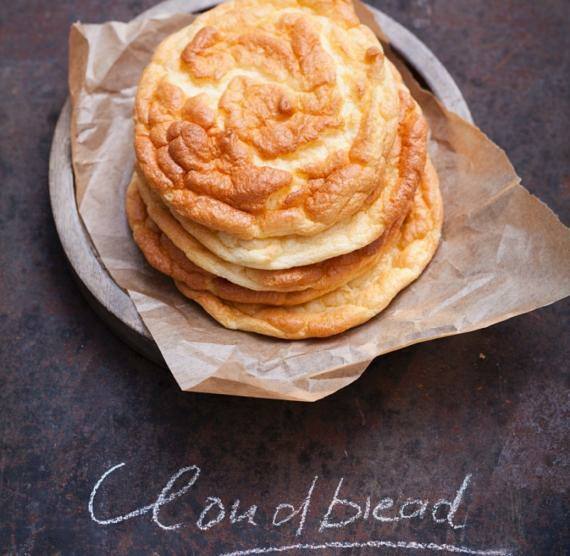 Cloud Bread gestapelt