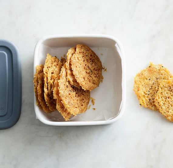 Käse Cracker in einer Dose