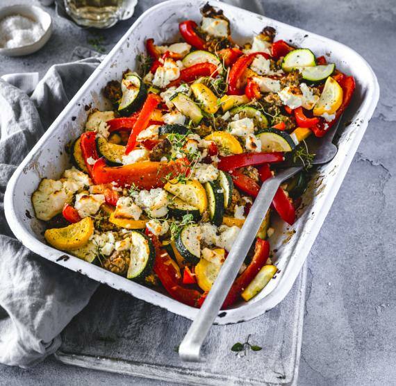 Auflauf in einer Form